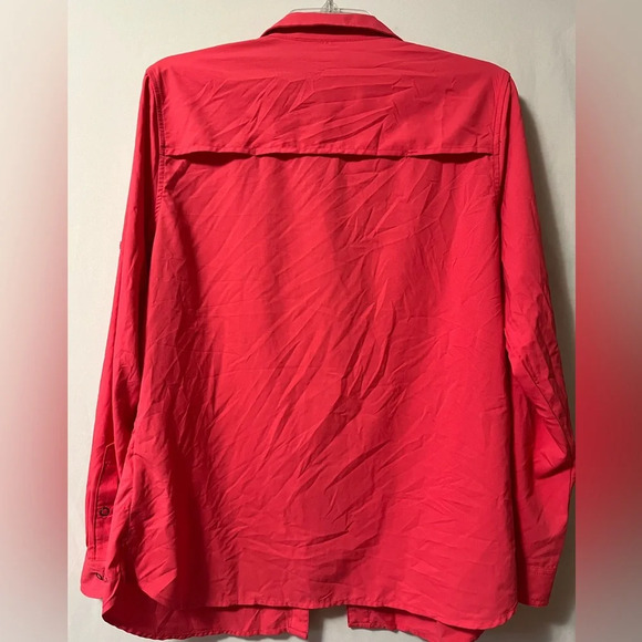 Cabela’s Women’s Pink Button Down Long Sleeve Size Large‎ - Picture 2 of 6